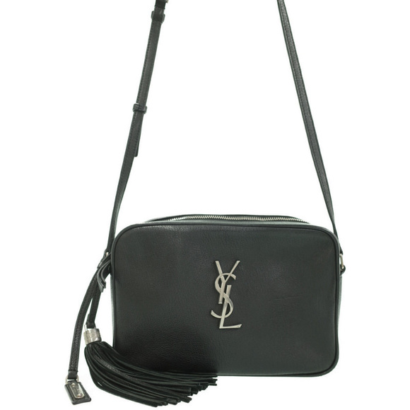 Saint Laurent Paris Lou Camera Bag Shoulder Bag Black - Picture 1 of 9
